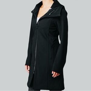 Lululemon authentic athletica Black Trench Coat